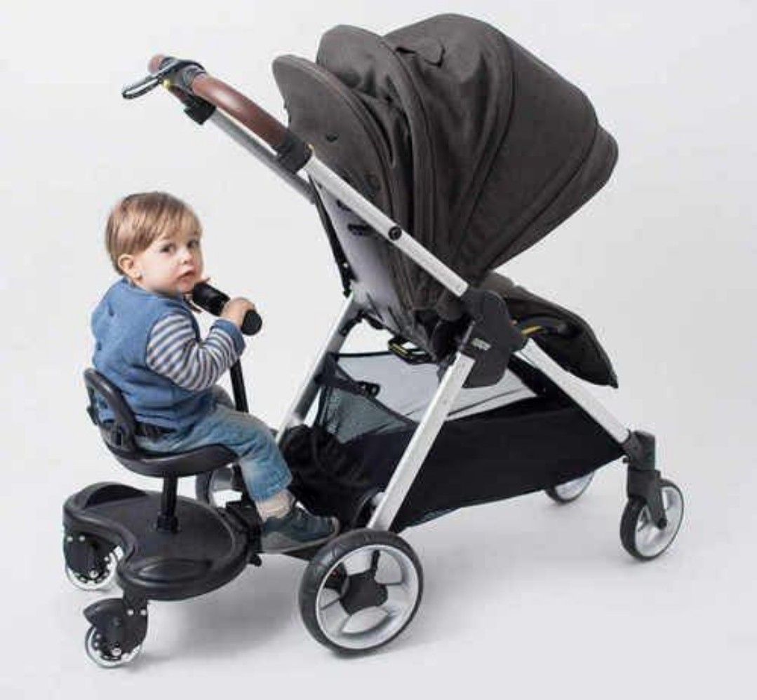 Baby stroller standing platform outlet