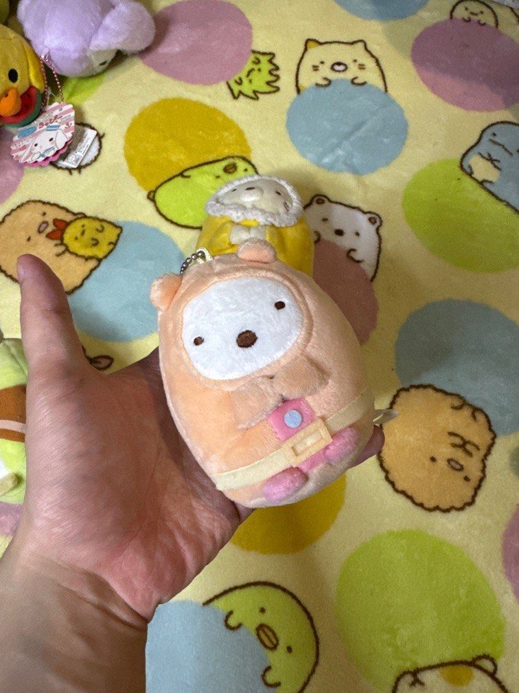 Sumikko Gurashi Charms Plushies Stufftoys (Category: Plushies & Soft Toys) located in Binan City. Submitted by ichigo0613 (Listing ID 1301838428, Image 3). Description: Yellow Shiro- 90 Pink Shiro- 130 Green Penguin- 130 Mod/mop- tiktok checkout please visit our shop @ tiktok: ichigochanshop.