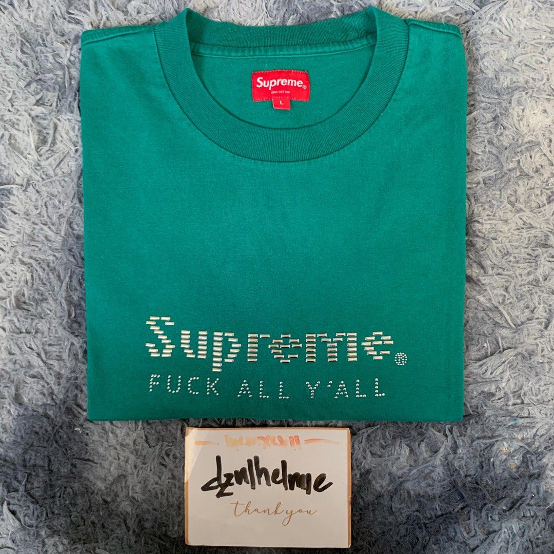 Supreme Gold Bars Tee Men s Fashion Tops Sets Tshirts Polo Shirts on Carousell