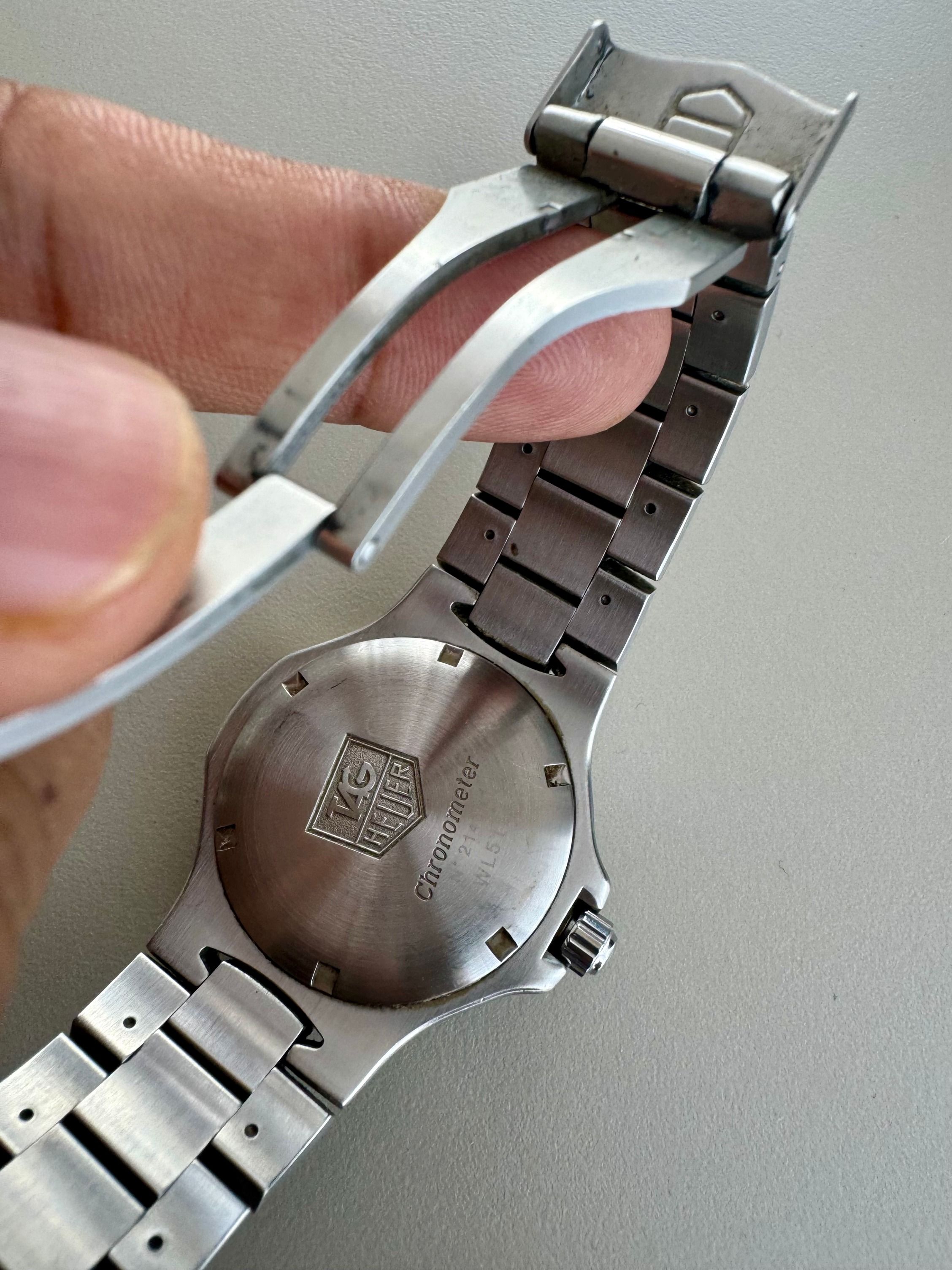 TAG Heuer Kirium WL111F Kirium Professional Blue Dial Men s Watch Luxury Watches on Carousell
