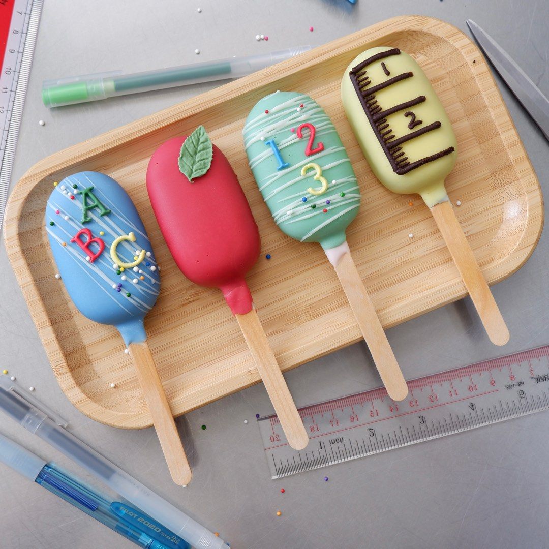 Teacher’s Day Cakesicles, Food & Drinks, Homemade Bakes on Carousell