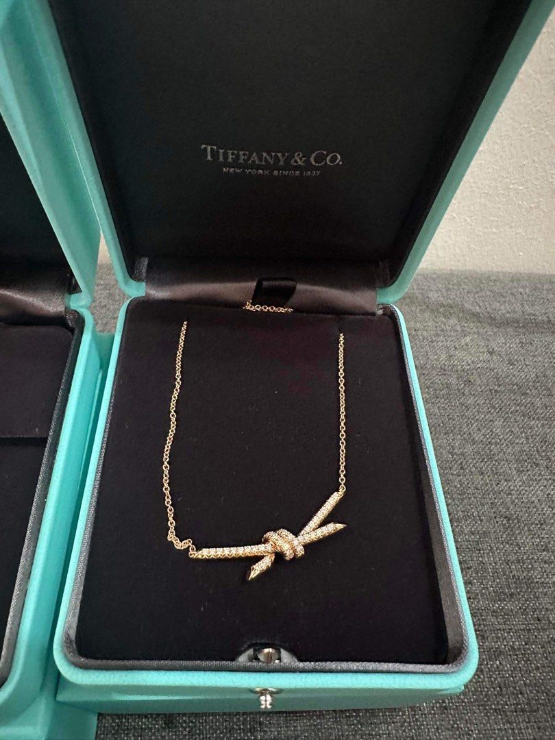 Tiffany knot pendant clearance