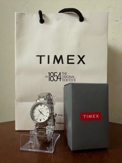 Timex 24H Series Silver Watch