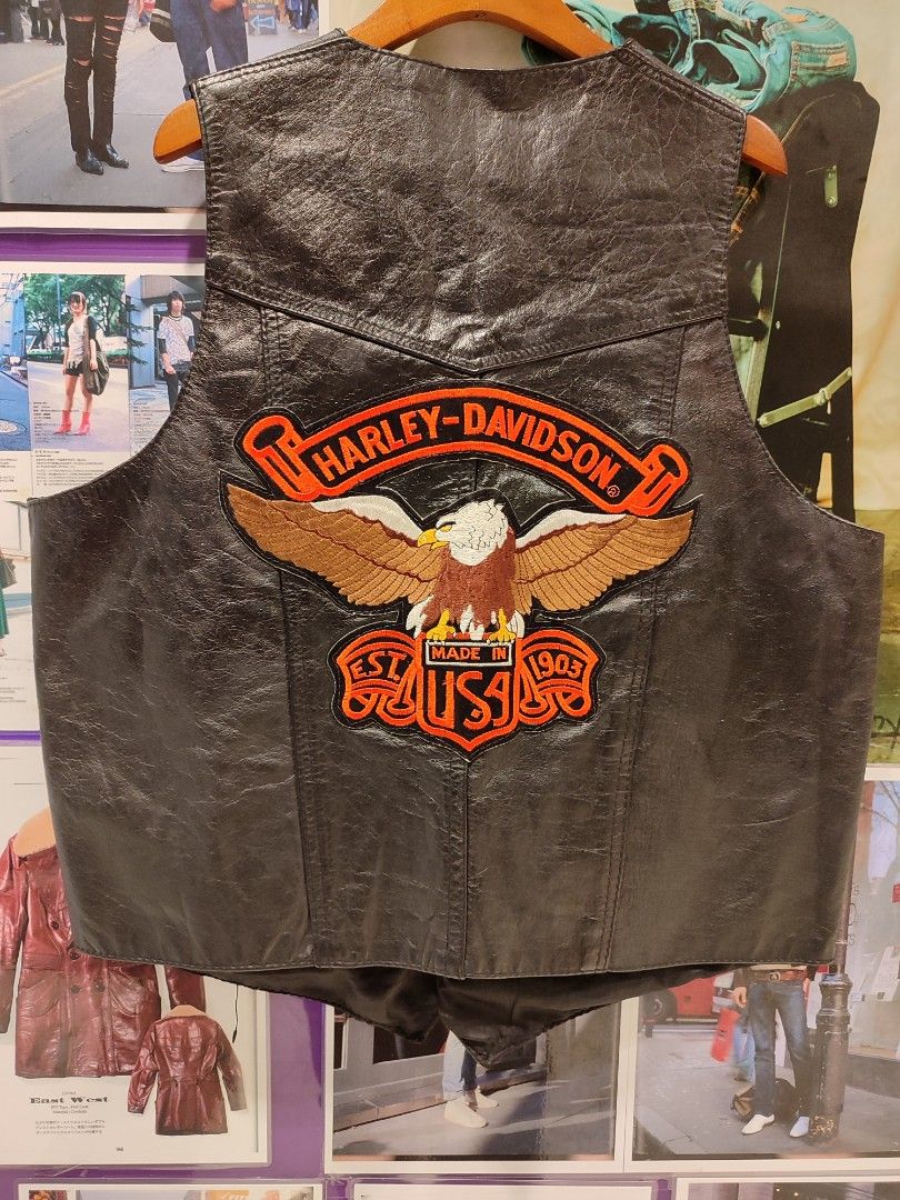 Harley davidson vest patches store