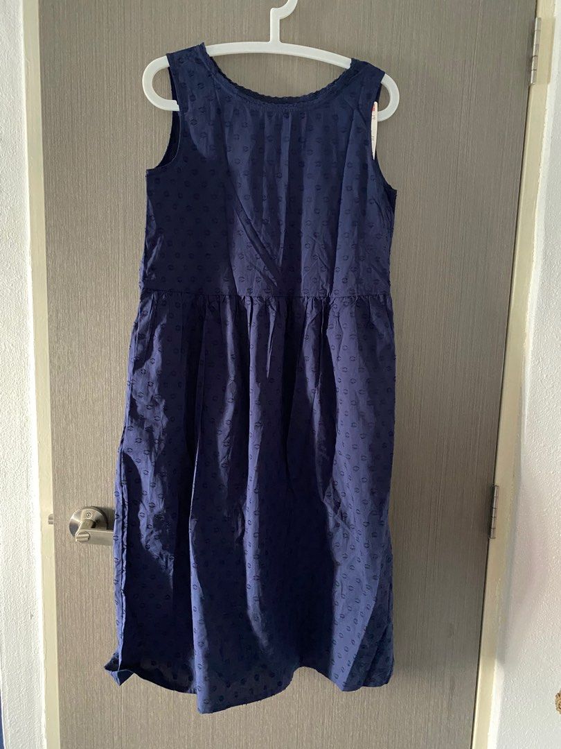 Uniqlo light cotton lounge dress