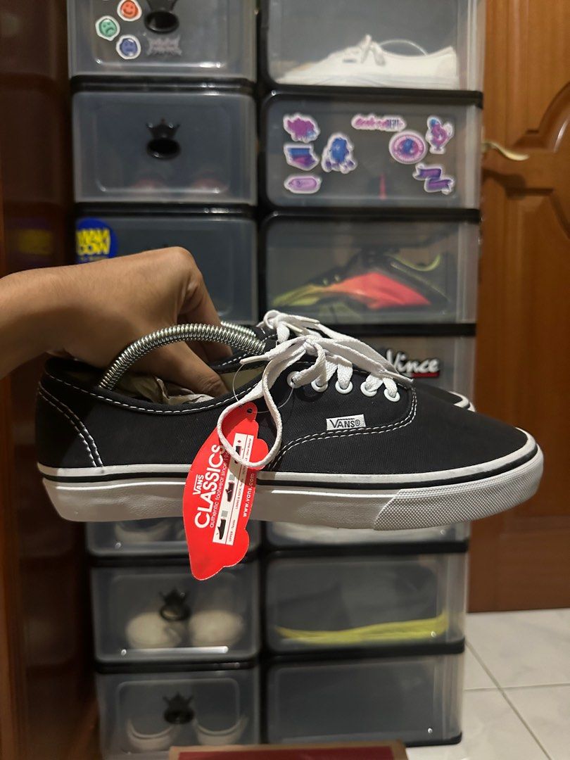 Vans original hitam on sale