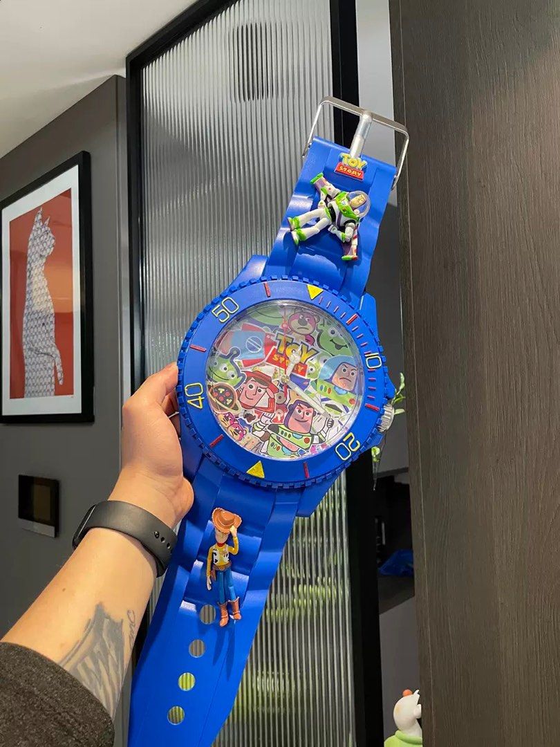 Vintage 80s Disney custom wrist watch Wall Clock