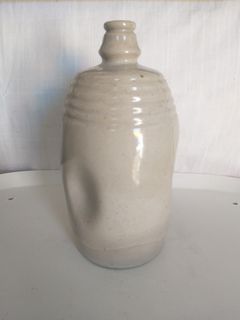 Vintage ceramic bottle vase