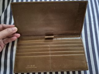 Vintage Fino Long Wallet/Card Holder (Brown)