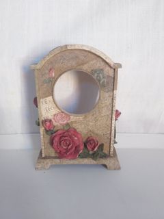 vintage rose frame