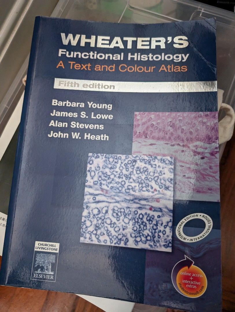 Wheater's functional histology, 5th ed, 2006, 興趣及遊戲, 書本