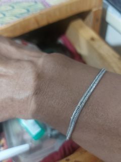 White Gold bracelet size 7