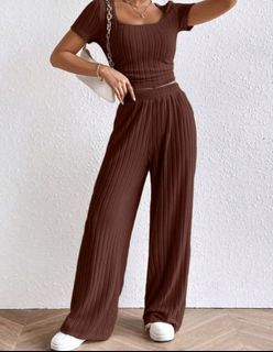 WIDE LEG PANTS AND TOP