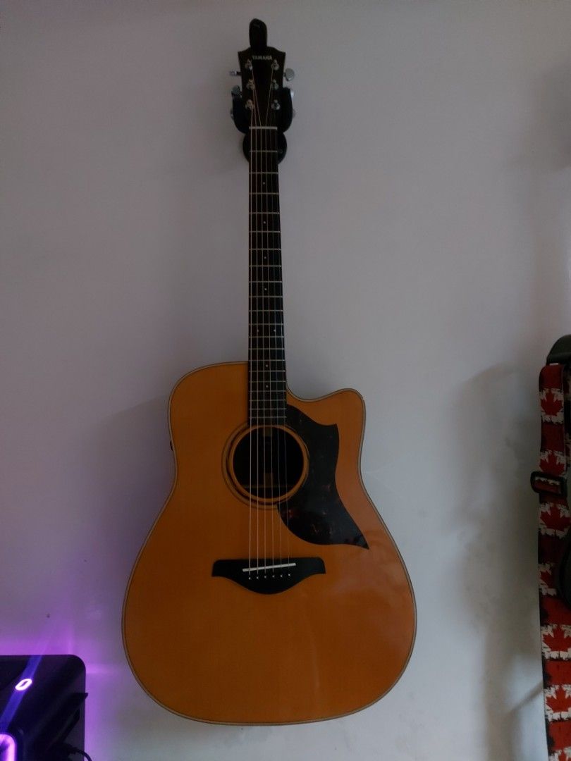 Yamaha A3R Acoustic Electric Guitar All Solid (Category: Musical Instruments) located in Las Pinas. Submitted by vonchez (Listing ID 1301749222, Image 2). Description: Original Price on lyric: Php 61,950 Yamaha A3R torrefied solid spruce top Solid rosewood back and sides SRT pickup Upgraded to tusq nut and bone saddle Comes with hard gig bag with soundcover and original plastic nut and saddle inside as well as included freebies with guitar. Strin