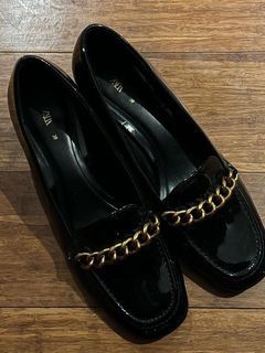 Black Zara Loafers