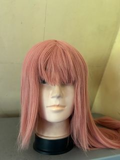 100 cm pink wig