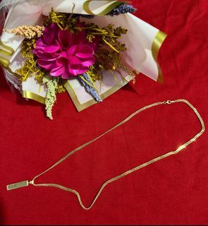 18k Gold Necklace for Men 24”