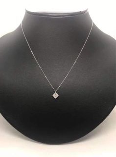 18k Whitegold Diamond Necklace