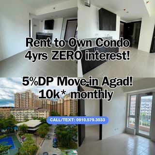 1 bedroom 172K DP 10K monthly Rent to Own Condo in Pasig near NAIA C5 BGC Makati