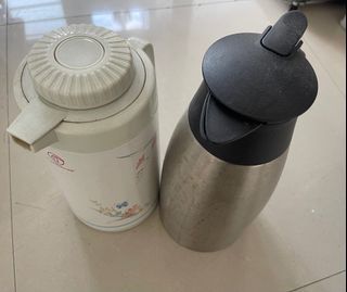 304 Stainless Steel 2.0L Stainless Steel Vacuum Flask Hot Water Coffee Jug Thermos Kettle I 2.0L Vacuum Thermos kettle