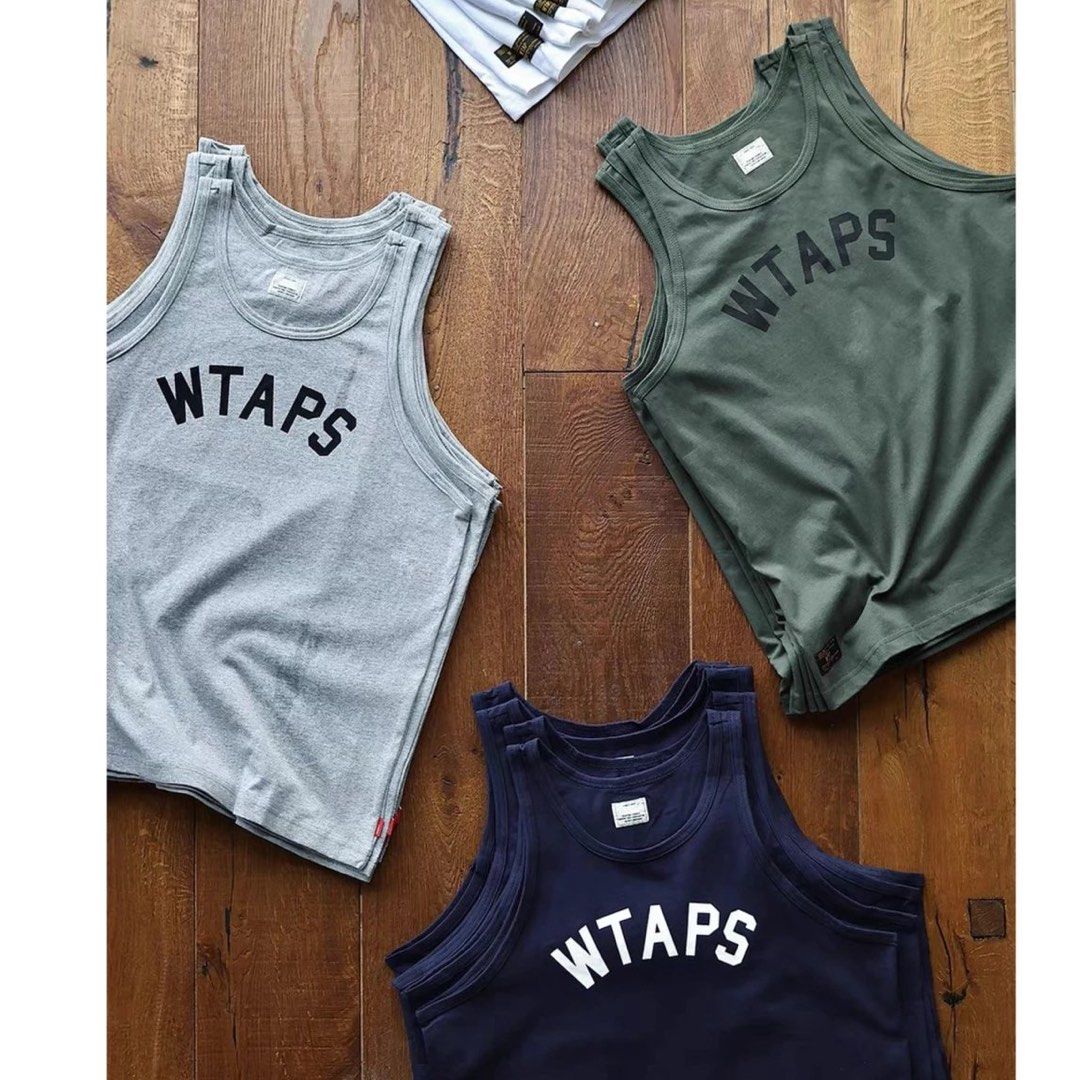 日本優惠預訂4色選wtaps Urban territory 刺繡logo背心, 男裝