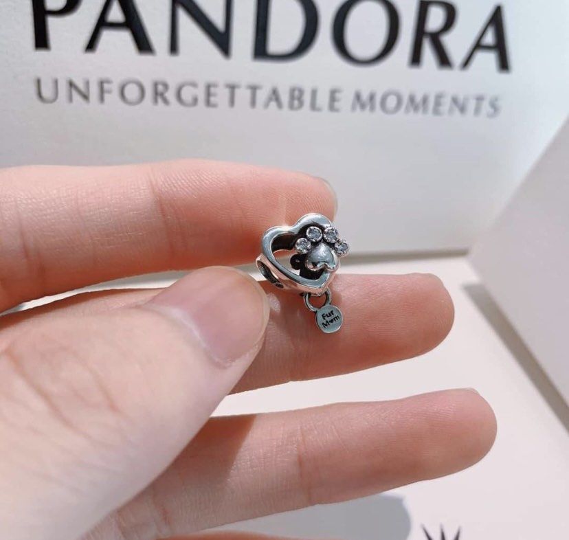 Pandora paw print ring online