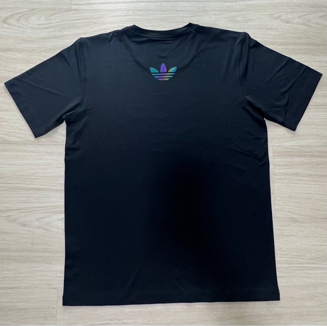 Adidas holographic t shirt best sale