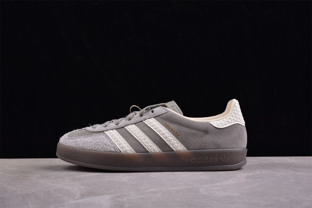 dark grey white gazelle indoor grey