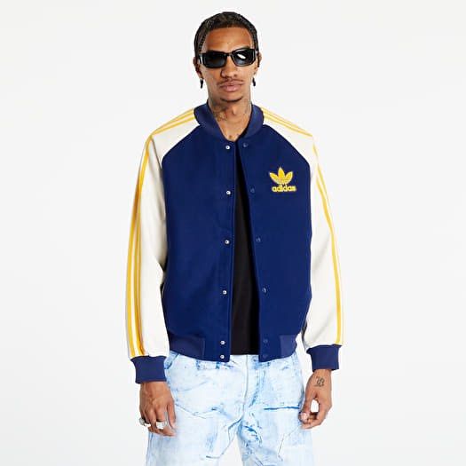 Yellow blue and white jacket cheap