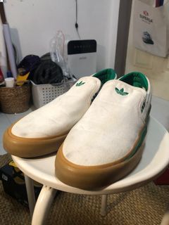 Adidas Sabalo Slip-on Shoes White/Green