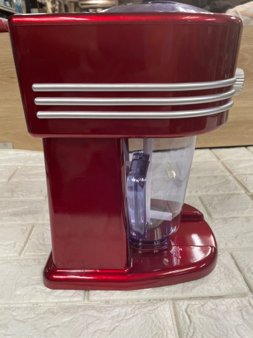 Anko frozen drink maker (Category: Coffee Machines & Makers) located in Pasay City. Submitted by enrico_appliances (Listing ID 1301957348, Image 2). Description: Excellent condition Working 220 volts - Two shaved ice settings to make refreshing slush drinks and snow cones.