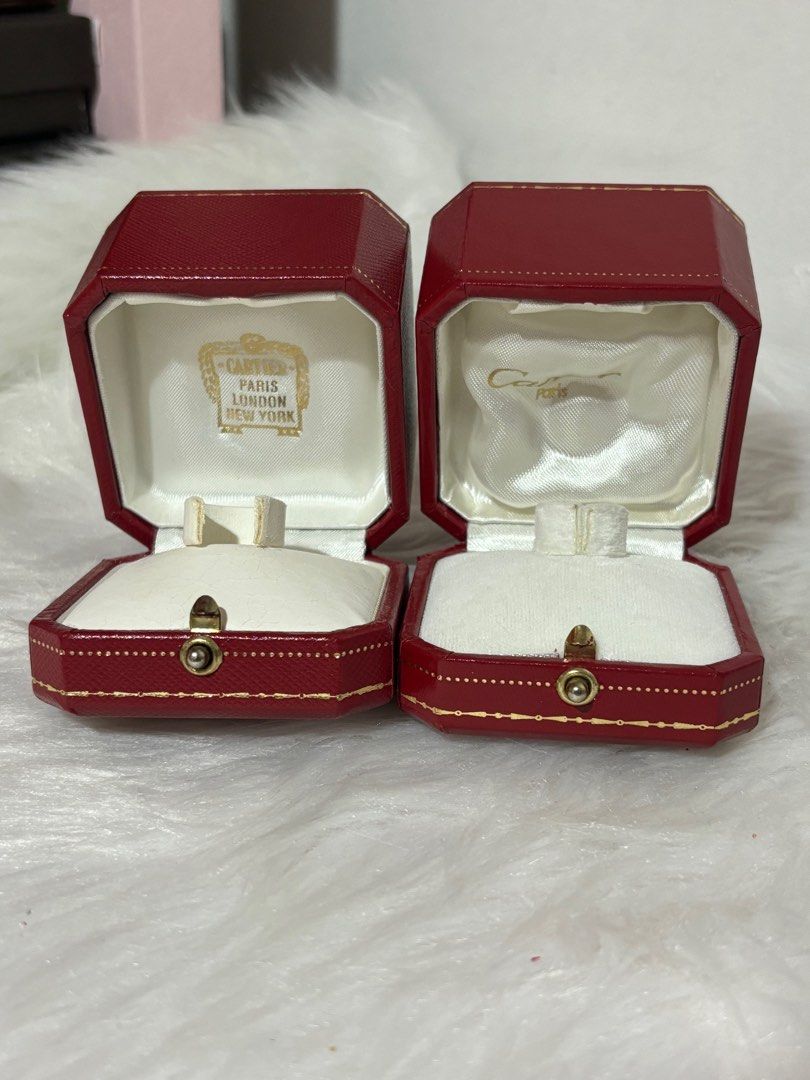 AUTHENTIC CARTIER RING BOX Luxury Accessories on Carousell