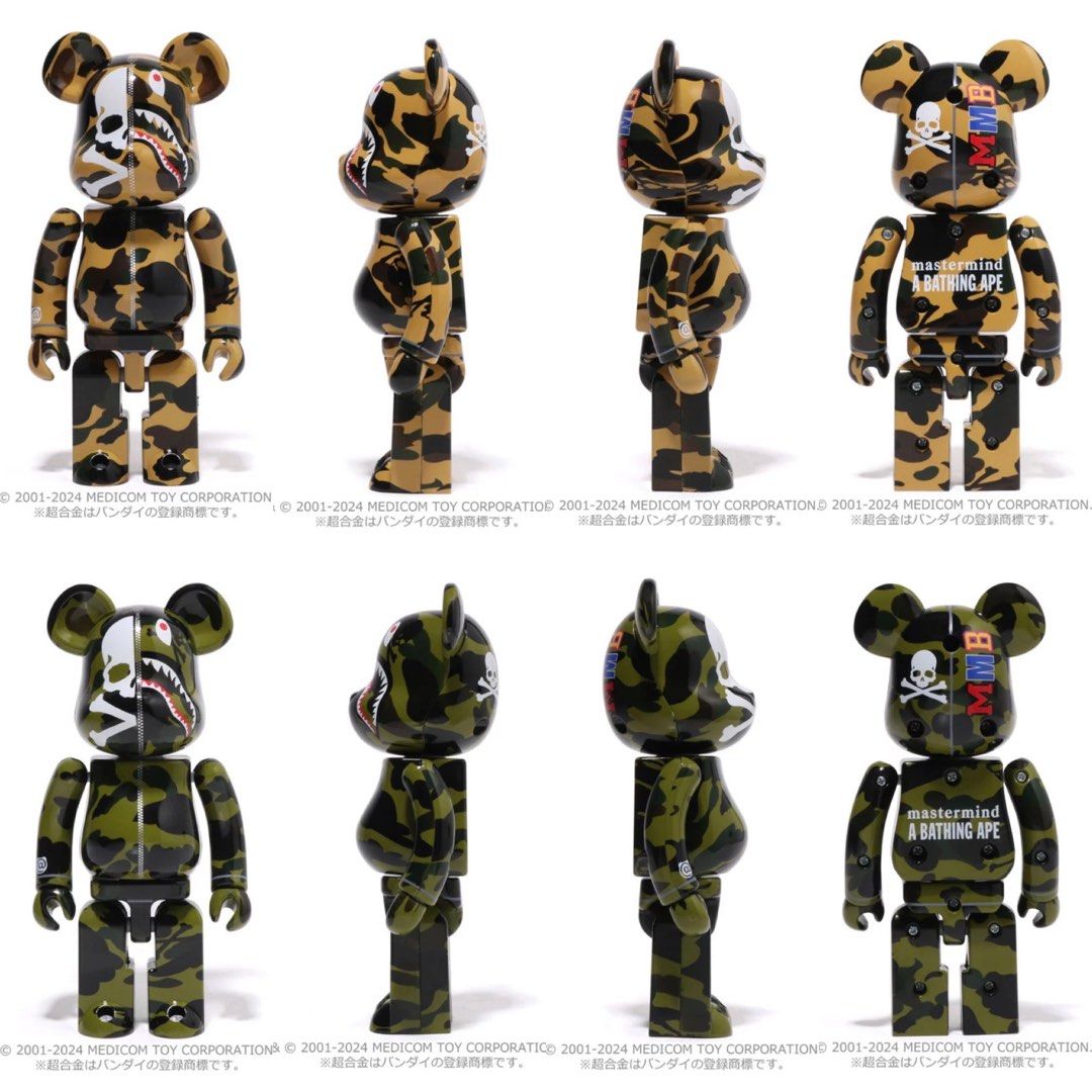 BAPE®ｘMastermind JAPAN BE@RBRICKCHOGOKIN BAPE®xMastermind JAPAN BE@RBRICKCHOGOKIN