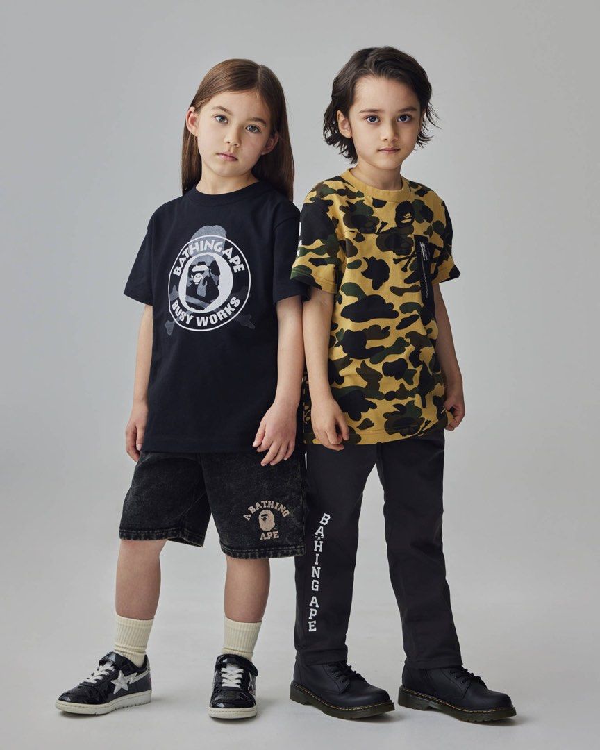 BAPE X MASTERMIND JAPAN MMJ BUSY WORKS TEE, Babies & Kids, Babies 