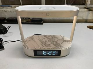 Bauhn Clock, Night Light, Alarm & iPhone Charger