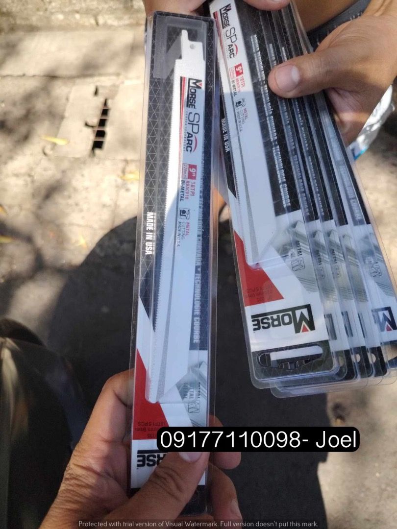 BI Reciprocating Saw Blade (for metal (Category: Construction Tools & Equipment) located in Manila. Submitted by joeyroque09 (Listing ID 1301884576, Image 3). Description: BI Reciprocating Saw Blade (for metal Specs: 9" x 18 tpi .