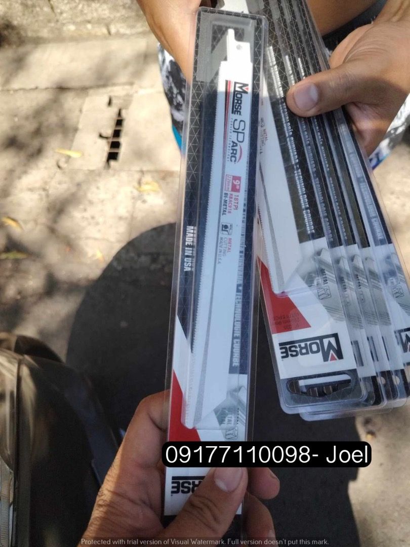 BI Reciprocating Saw Blade (for metal (Category: Construction Tools & Equipment) located in Manila. Submitted by joeyroque09 (Listing ID 1301884576, Image 1). Description: BI Reciprocating Saw Blade (for metal Specs: 9" x 18 tpi .