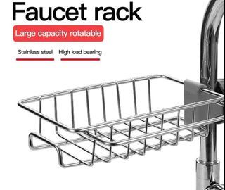 BNEW STAINLESS UNIVERSAL FAUCET RACK