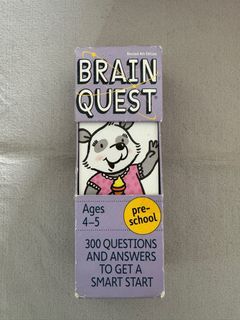 Brain Quest 4-5 y/o