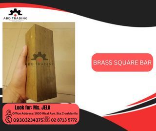 Brass Square Bar