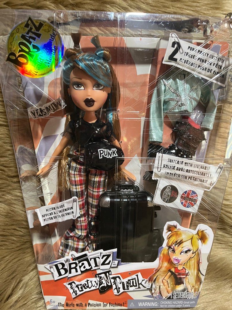 Bratz Yasmin Pretty N Punk Doll (Category: Kids Toys) located in Cebu City. Submitted by jayrassicpark (Listing ID 1301931537, Image 2). Description: Bratz Pretty 'N' Punk Yasmin doll for sale for only ₱3,400 Details: -1 Bratz doll (Yasmin or Pretty Princess - repro) -Brand New (NRFB) -In excellent condition -Comes with her complete accessories such as 2 outfits and a suitcase -Authentic toy from MGA -Unreasonable returns and refunds not allowed 