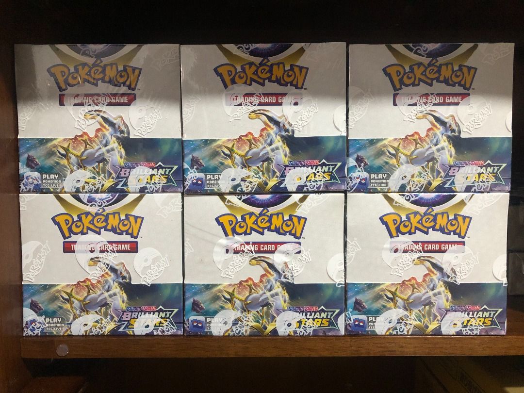 Last 1] Pokemon Brilliant Stars Booster Box (SWSH09), Hobbies & Toys, Toys  & Games on Carousell