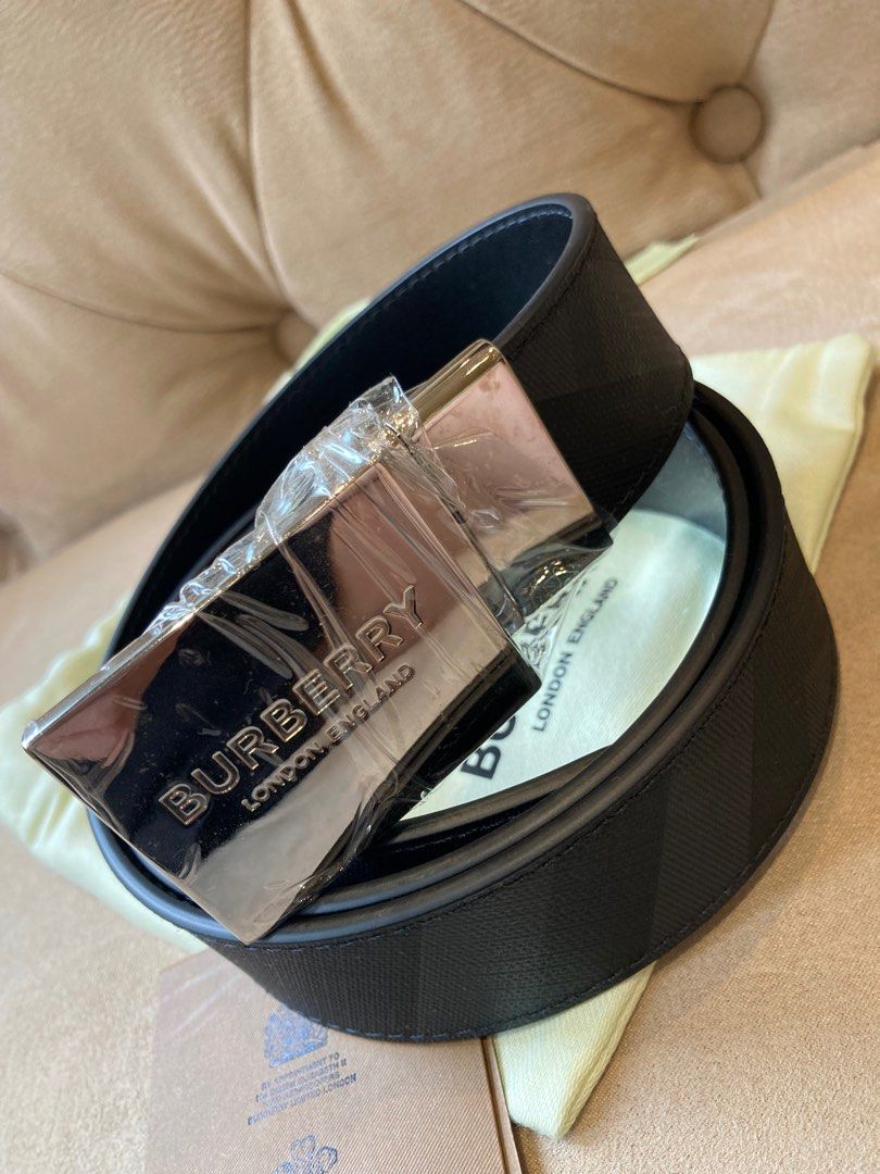 Burberry Reversible Plaque Belt