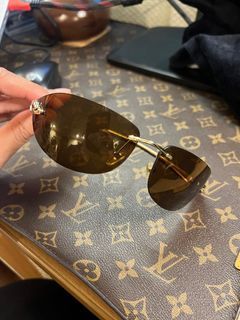 Cartier Panther Rimless y2k sunglasses