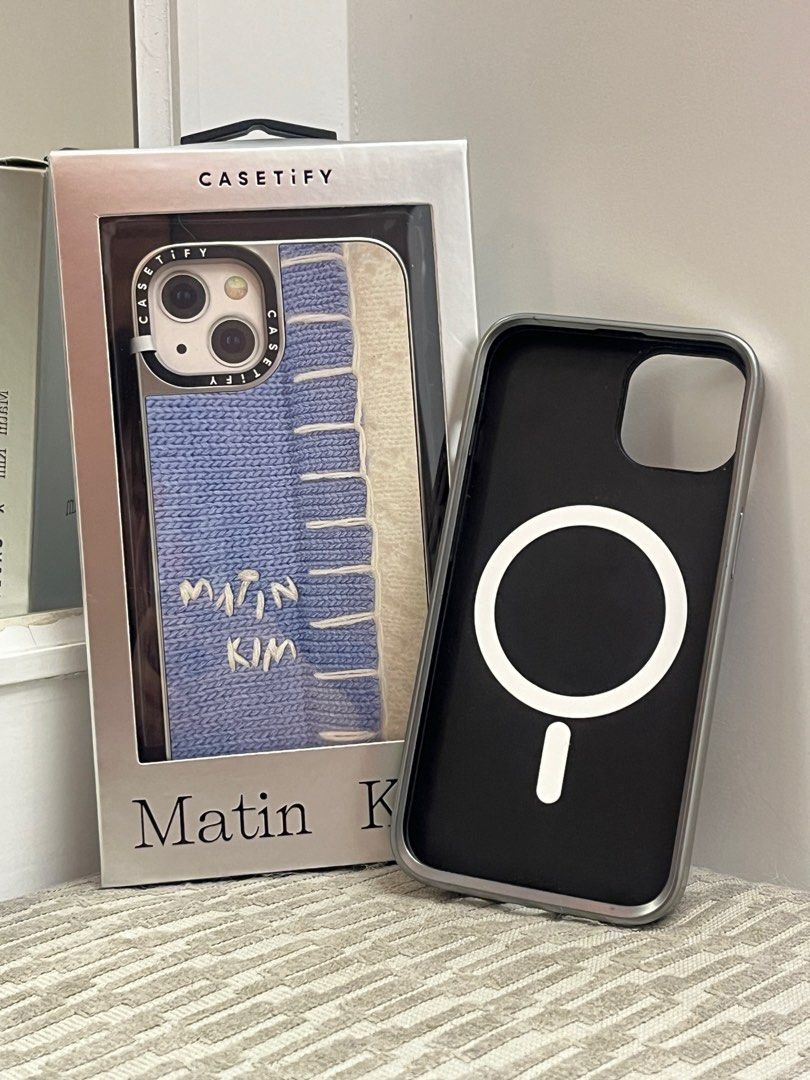 Casetify x Matin Kim 聯名Knit Case 針織手機殼iPhone 13, 手機及配件 