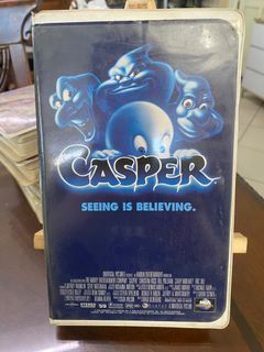 Casper Seeing Is Believing VHS Cassette Tape 1995 MCA Universal Clamshell - Used Preloved