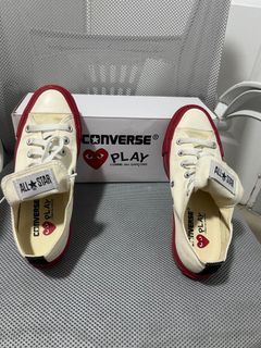 CDG Converse Red Sole