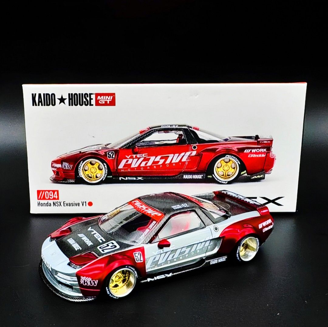 CHASE] Kaido House Honda NSX Evasive V1 MINI GT 1:64