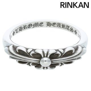 CHROME HEARTS BABY CLASSIC/Baby Classic Floral Cross Silver Ring Men's No. 21.5