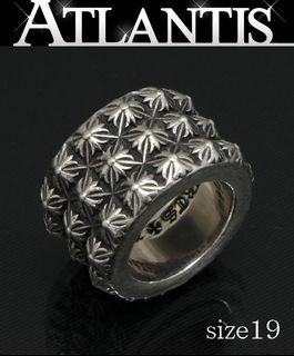 Chrome Hearts Triple Peat Punk Ring SV925 Approx. No. 19